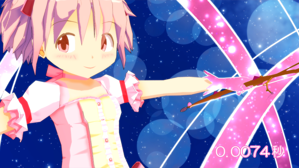 まちカドまぞく桃色魔法少女変身モーション＆背景キット rev01