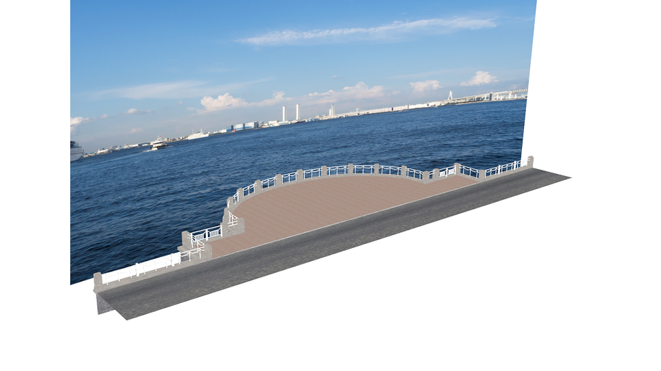 や＠下公園風ステージ