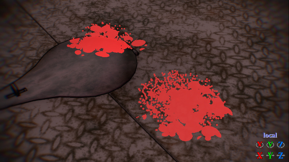 蝋燭っぽいパーティクル