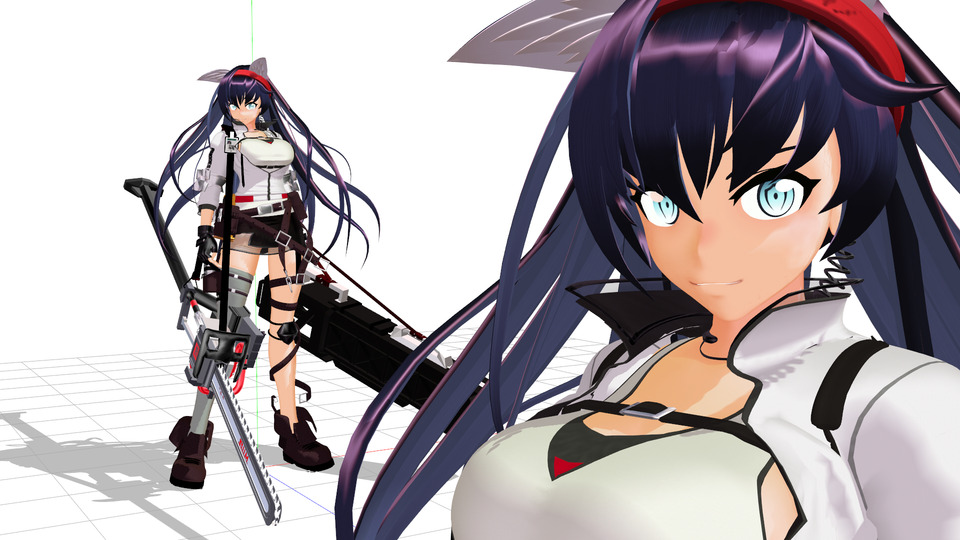 MMDブレイズver2.1[明日方舟](アークナイツ)