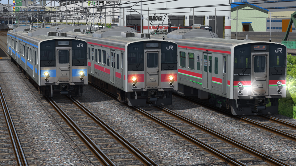 【RailSIm】JR四国 121系／7200系