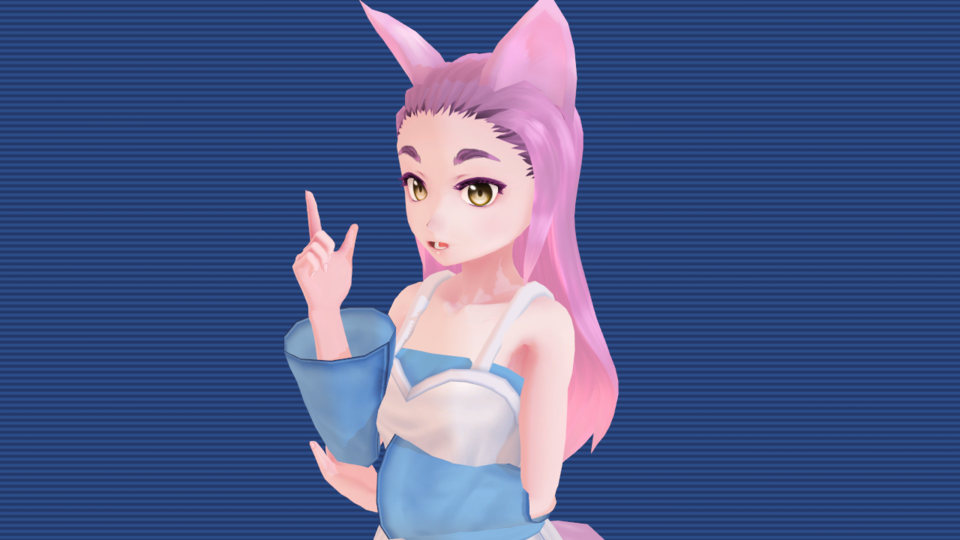 クウェウリ MMDモデル ver 1.00