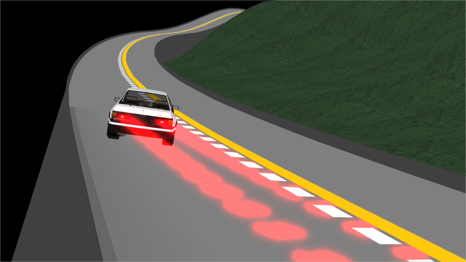 残像モーションブラーエフェクト