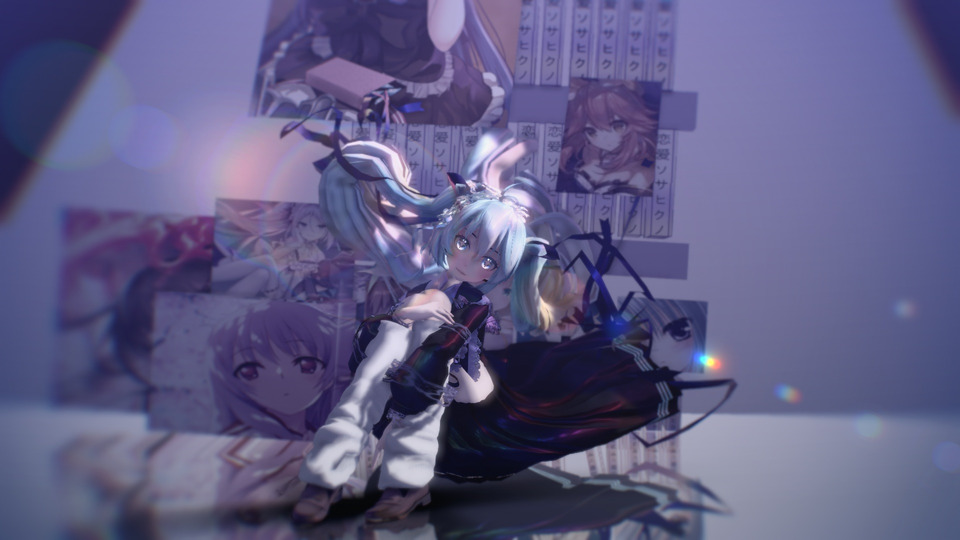 【改模配布】信号丝带MIKU
