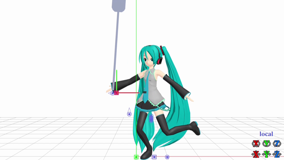ほうきバランス