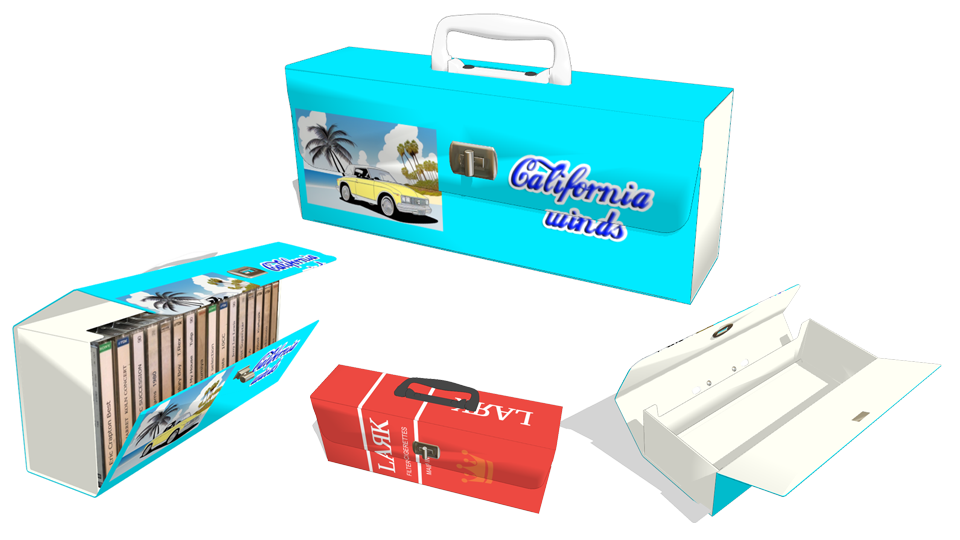 カセットテープキャリーケース