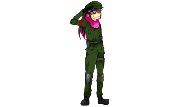 歌撃ミウ開戦立ち絵