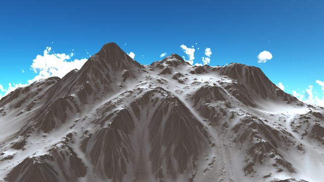 雪山ステージ