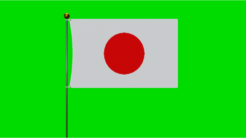 【MMDアクセサリ配布】旗