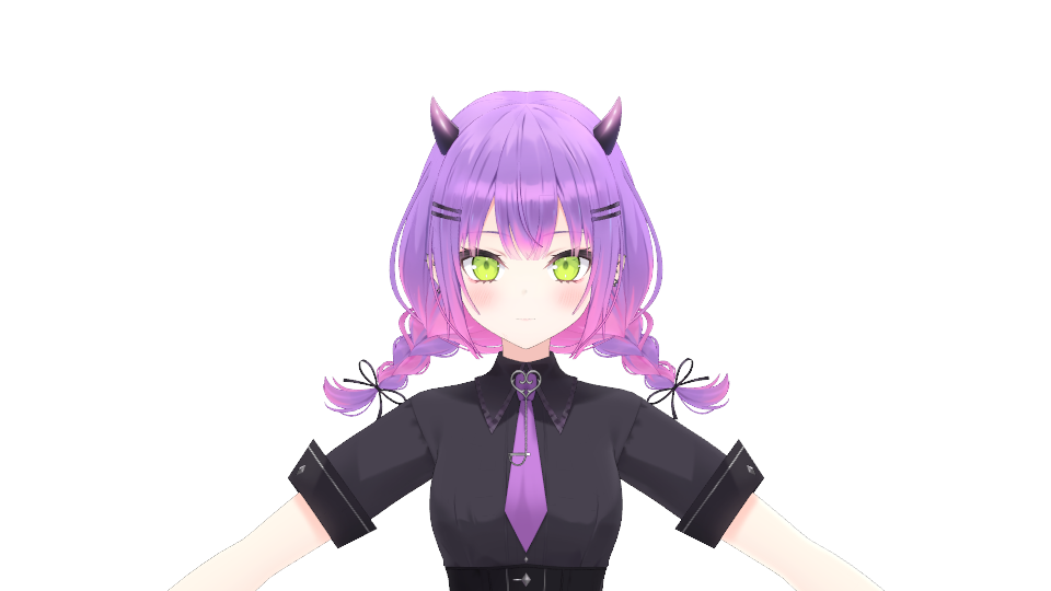 常闇トワ新衣装MMD