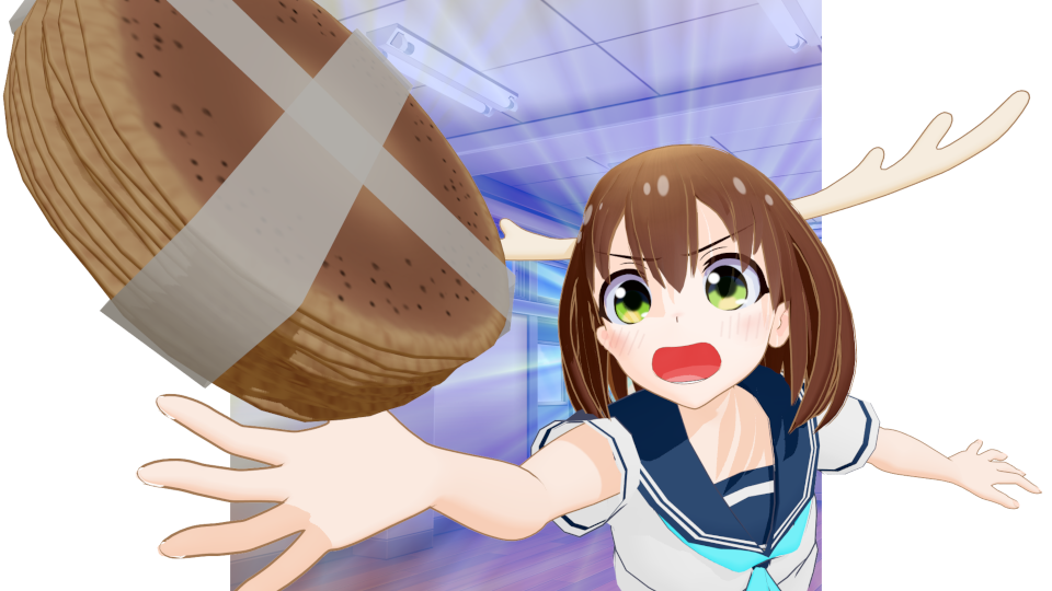 鹿せんべい