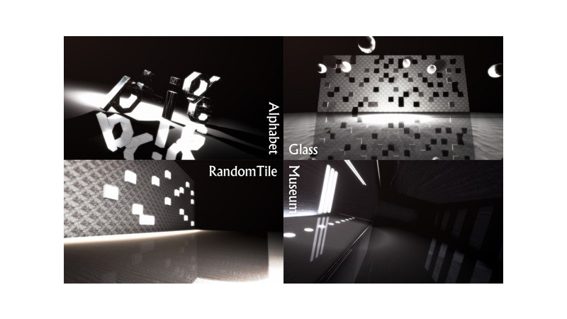 モノクロステージ4種