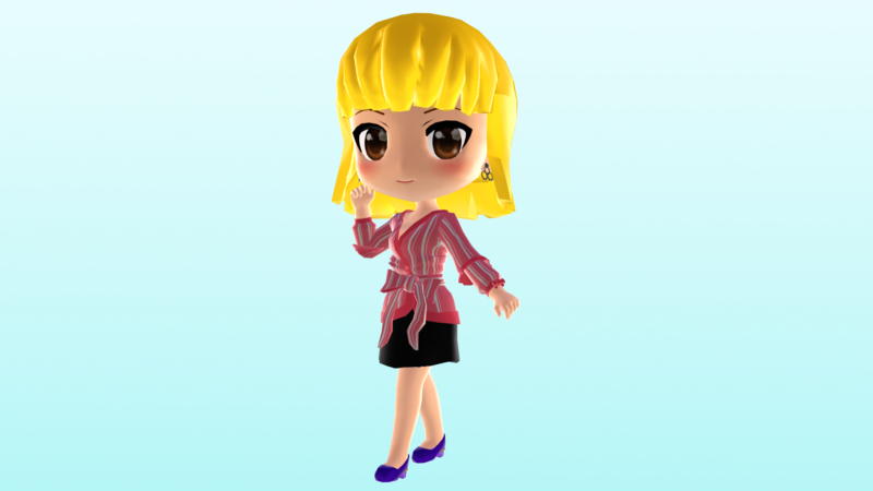 MMD ラミー式改変D流行ブレア