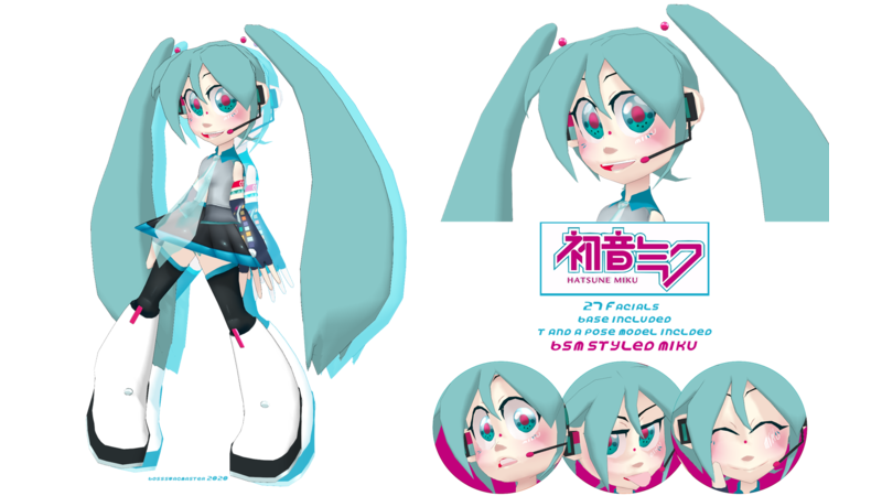 (MMD) BSM Styled Miku