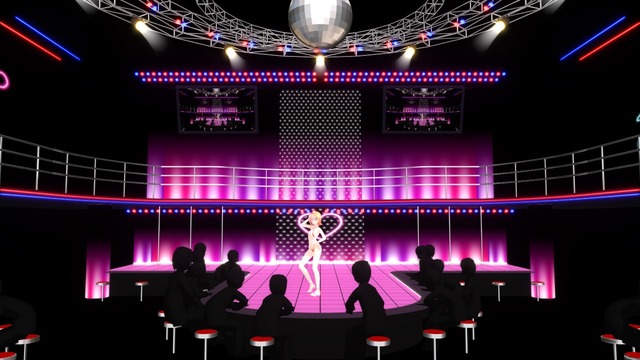 怪しげなステージ