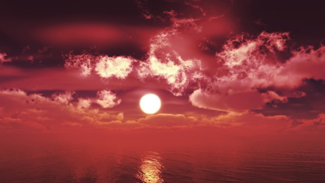 スカイドーム(妖艶な夕空) VOL.YY7