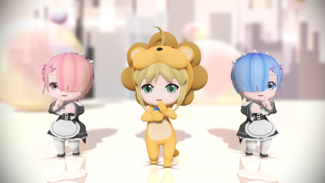 レムとラム  chibi v0.12