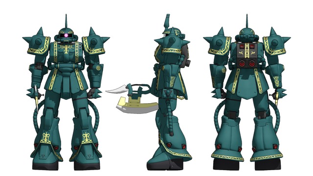 MS-06F(ドズル・ザビ中将機)Ver.1.0