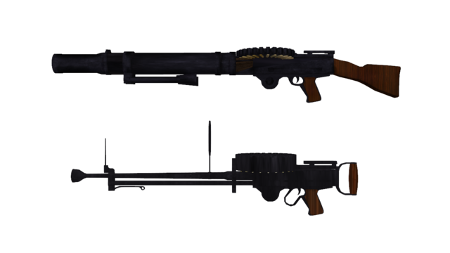 伍長式留式・九二式7.7mm機銃 ver1.01