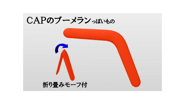 CAPのブーメランっぽいもの