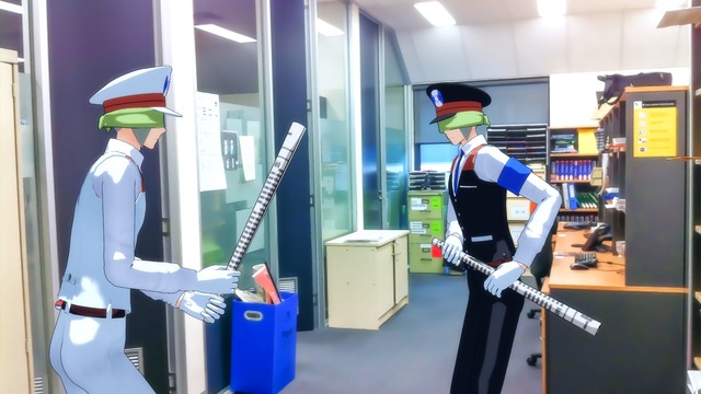 気配斬りモーション