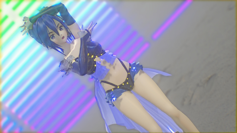 MMD 戦姫絶唱シンフォギア 風鳴翼 Ver1.40