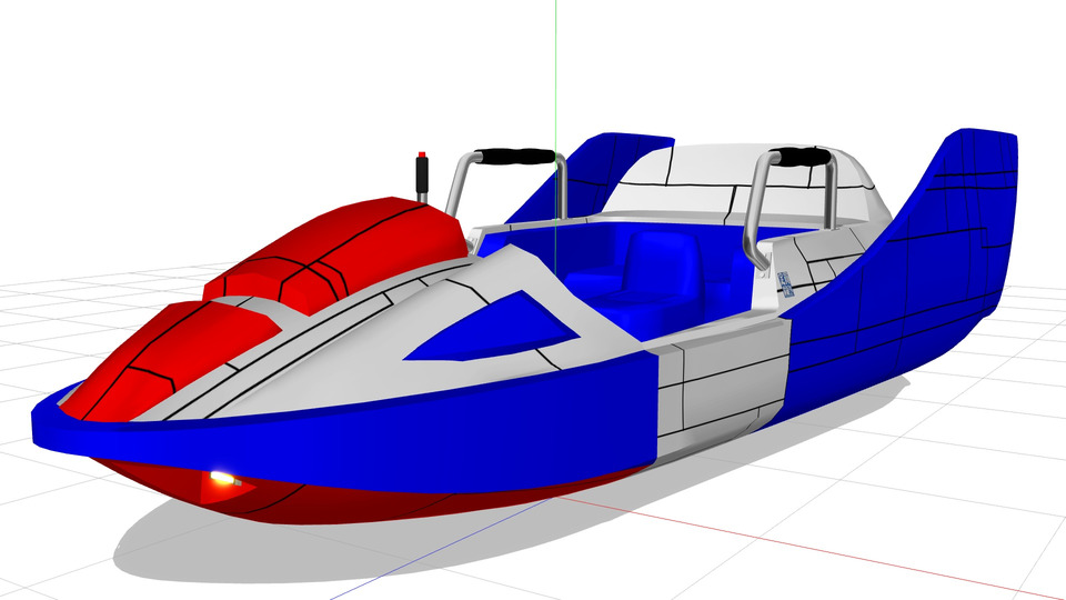 アストロファイターMMDモデル