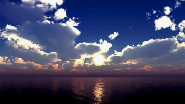 スカイドーム(染まり始めの夕焼け) VOL.SS9