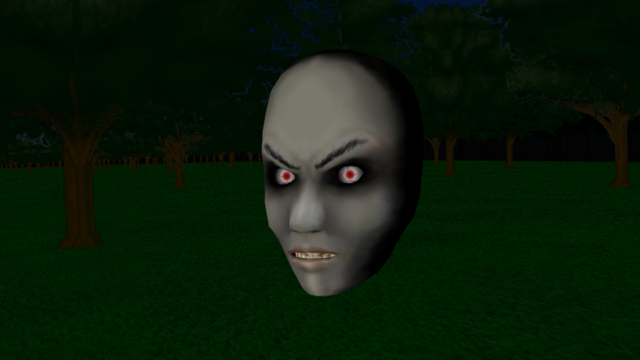 【MMD】ホラー用 浮かぶ顔