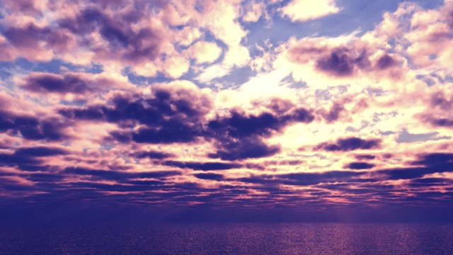 スカイドーム(深紫色の夕焼け) VOL.TT5