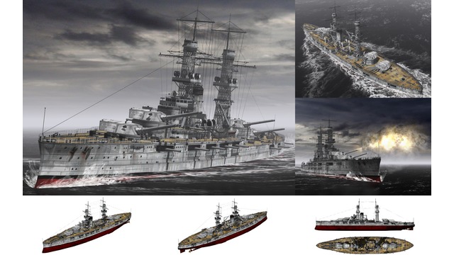 MMD用モブ超弩級戦艦1920(ﾓﾌﾞﾗﾎﾏ)セット