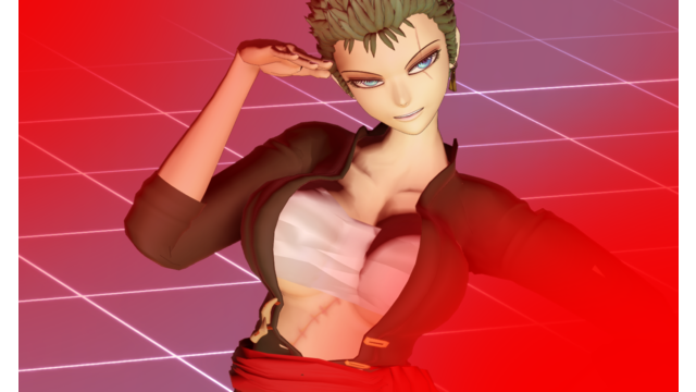 【MMDモデル】鶯餅式さらだゾロ