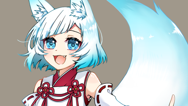 狐鳴陽_狐日和(立ち絵)