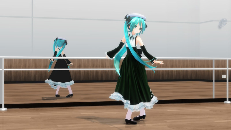 バレエっぽいターンモーション