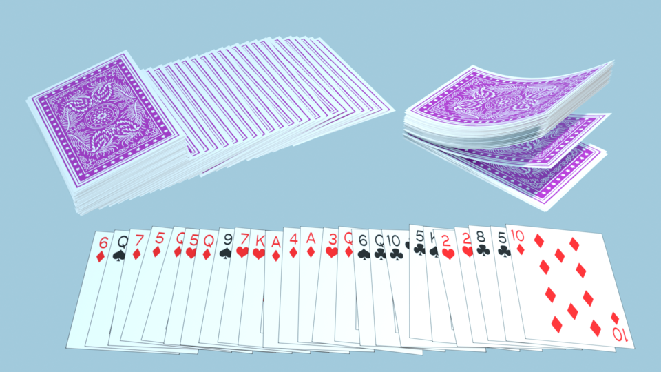 Procedural Card (Blender 3.x)