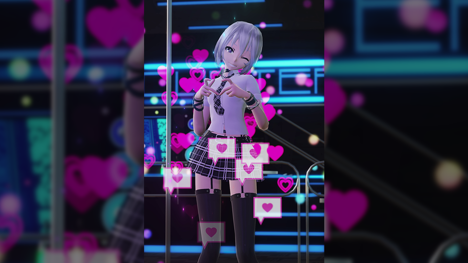 エフェクトダンス風　モーションデータ