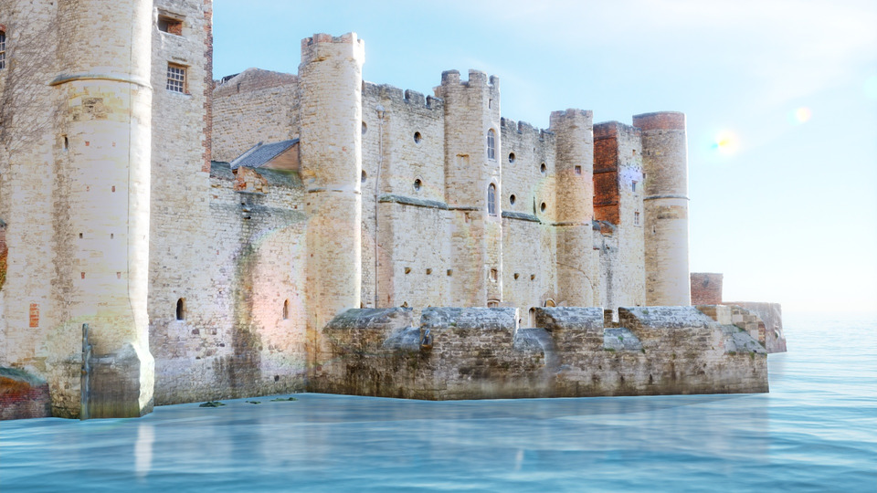 アップナー城【MMDステージ配布】