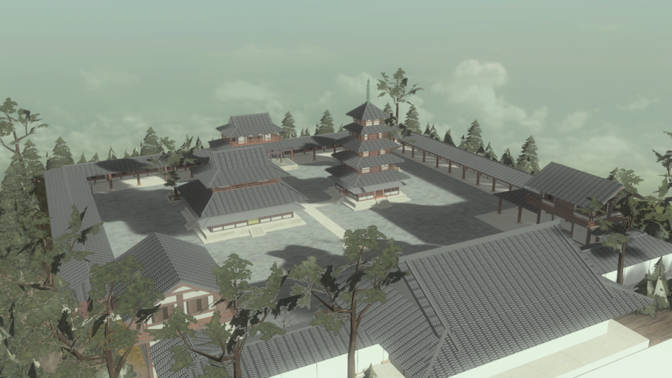 四天王寺 MMD