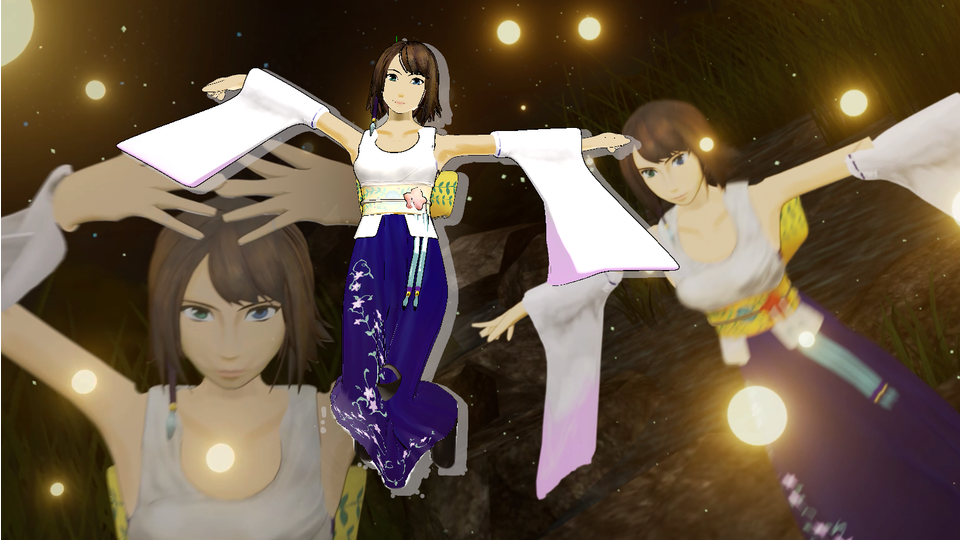 ユウナ MMD FFX Final FantasyX