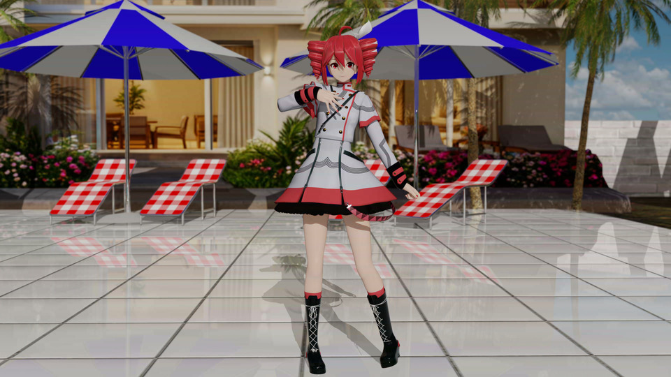 鳥居ステージ MMDステージ配布】千本鳥居風ステージ / torisutsuki さんの