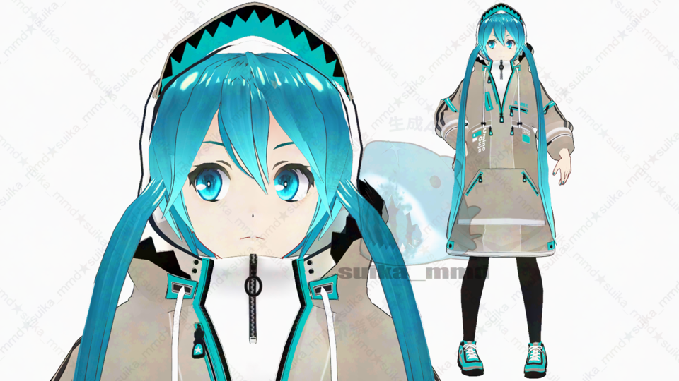 スイカ式サメミク1.0