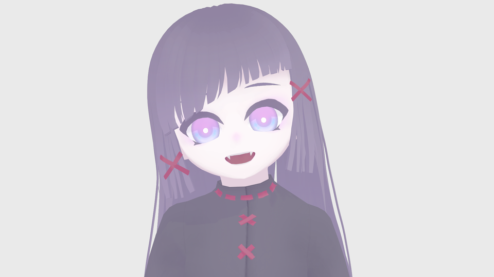 【MMDモデル】罰点ちゃん