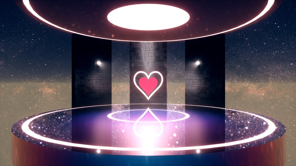 簡易ハートステージ