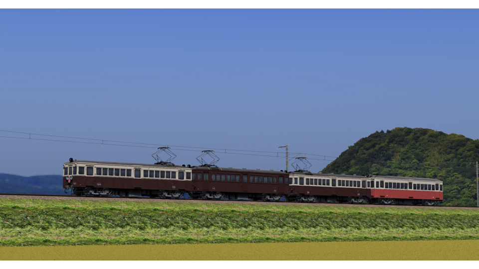 高松琴平電鉄旧型車セット