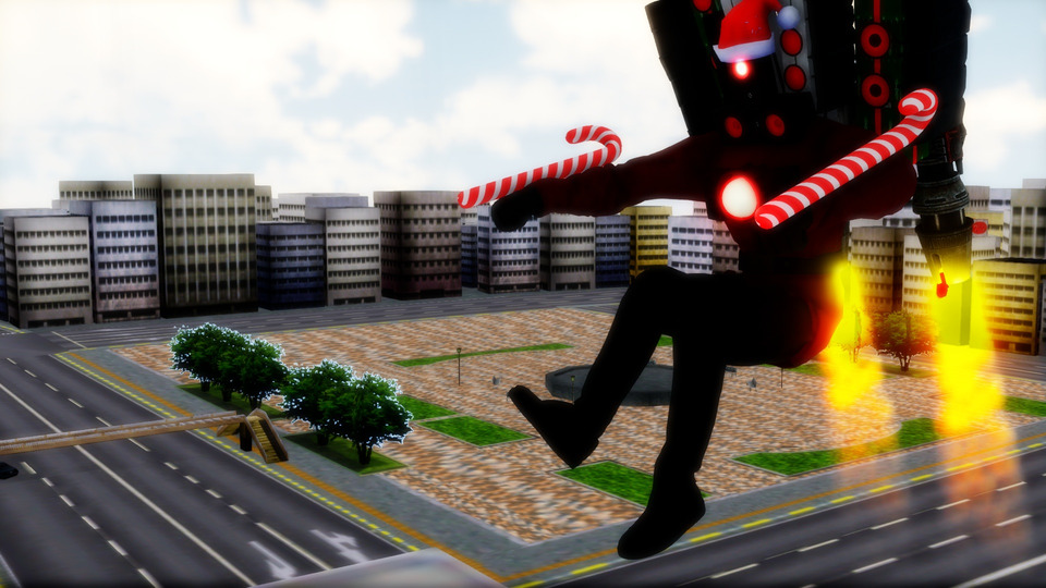 Titan speakerman Christmas