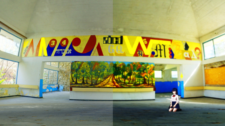 ルーマニアの廃ホール