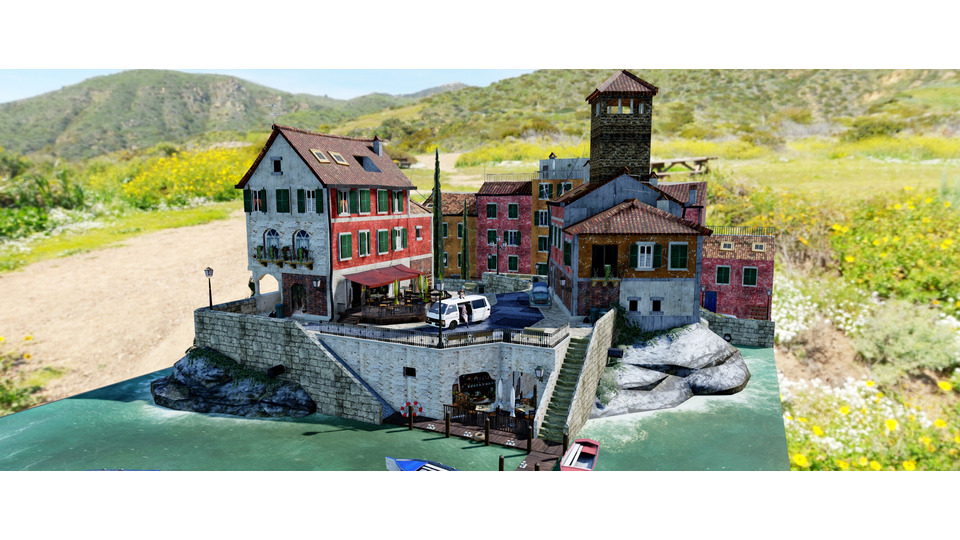 【MMD】ステージ配布　シンクエ・テール