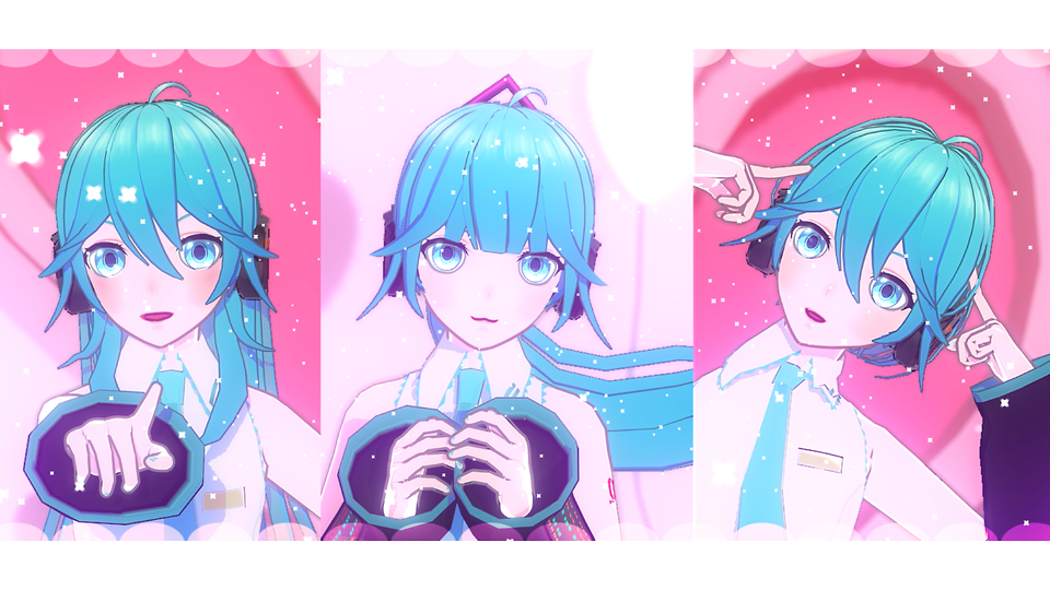 とろり式初音ミクv2_ショート4,ロング4,その他7種