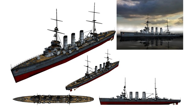 MMDモブ軽巡洋艦1910セット