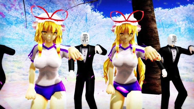 八雲紫体操服ver.1.016　二体セット